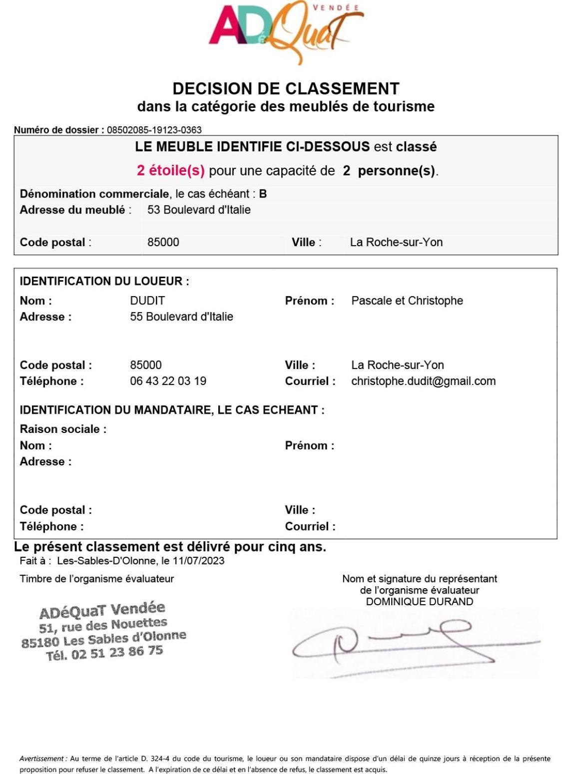 La Résidence des 53 La Roche-sur-Yon Extérieur photo